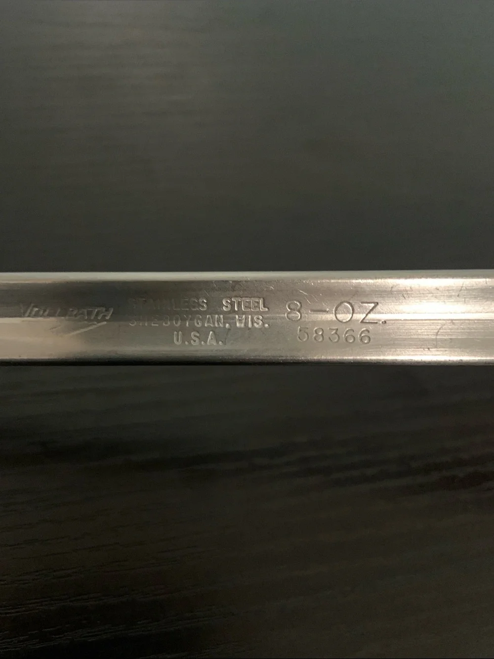 8 oz Ladle with Coated Hooked Handle